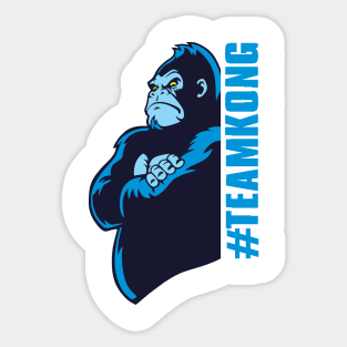 Godzilla vs Kong - Official Team Kong Neon Sticker